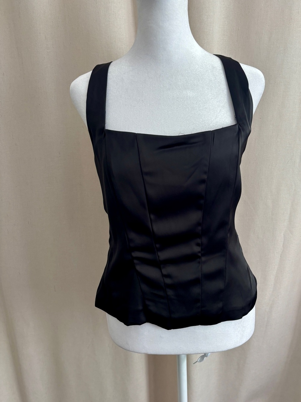 Dynamite Satin Corset Top | Size M